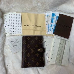 Louis Vuitton monogram agenda pm